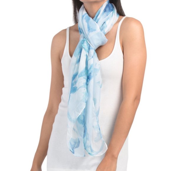 Bindya Accessories - Lulla Collection By Bindya - Marble Blanket Scarf NWT